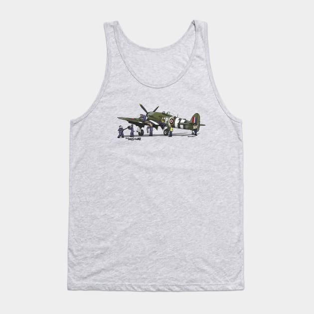 The Dogs of War: Hawker Typhoon Tank Top by Siegeworks